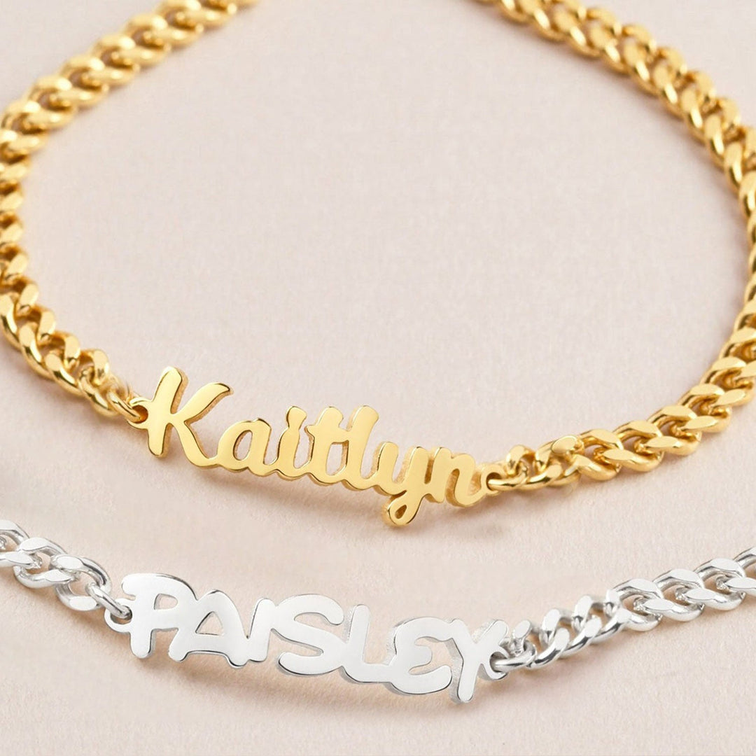 S925 Personalized Kids Name Bracelet