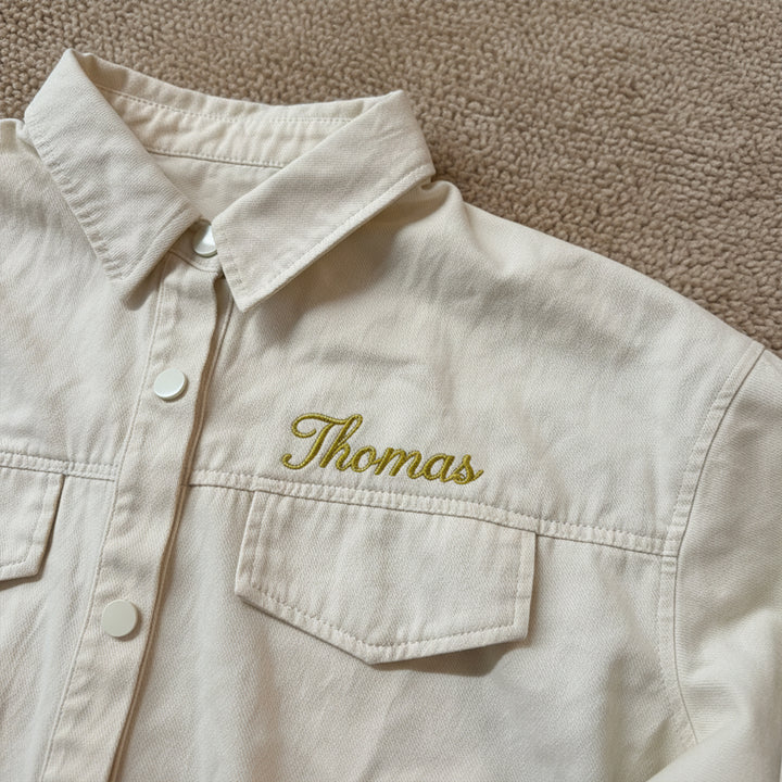 Personalized Embroidered Name Shirt for Kids
