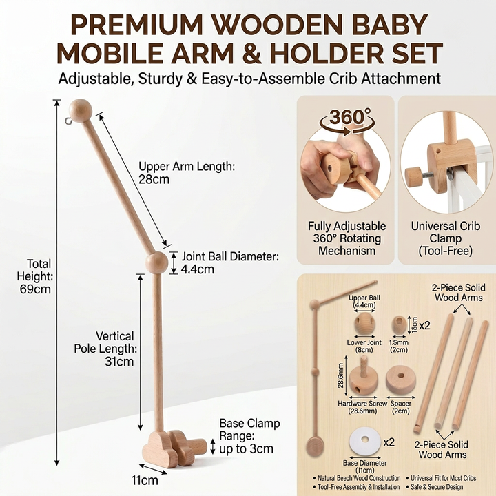 Personalized Nursery Baby Mobile