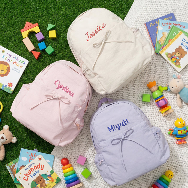 Personalized Kids School Backpack with Embroidered Name sokidsun
