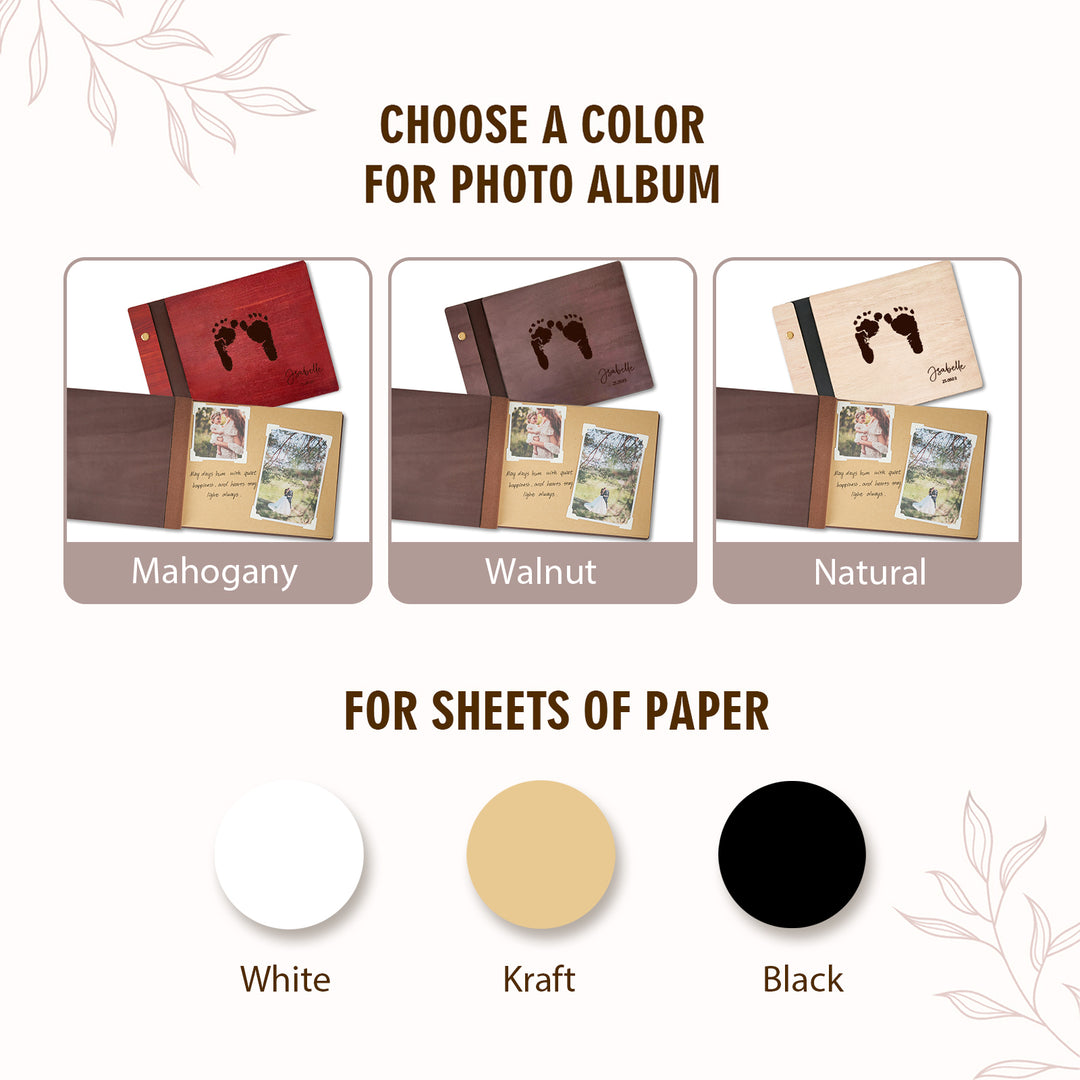 Personalized Baby Photo Album