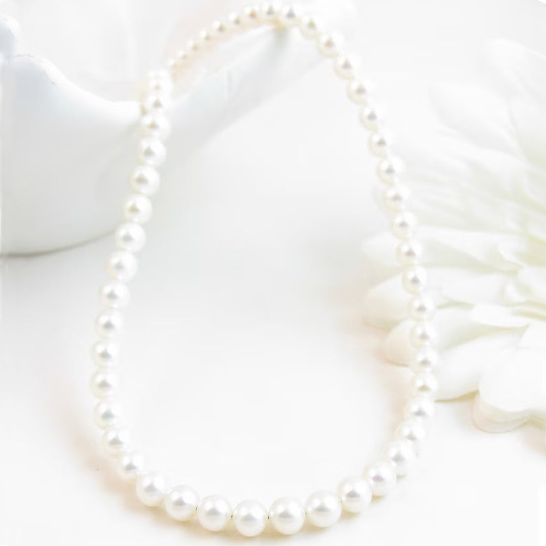 First Pearl Necklace for Baby or Girl