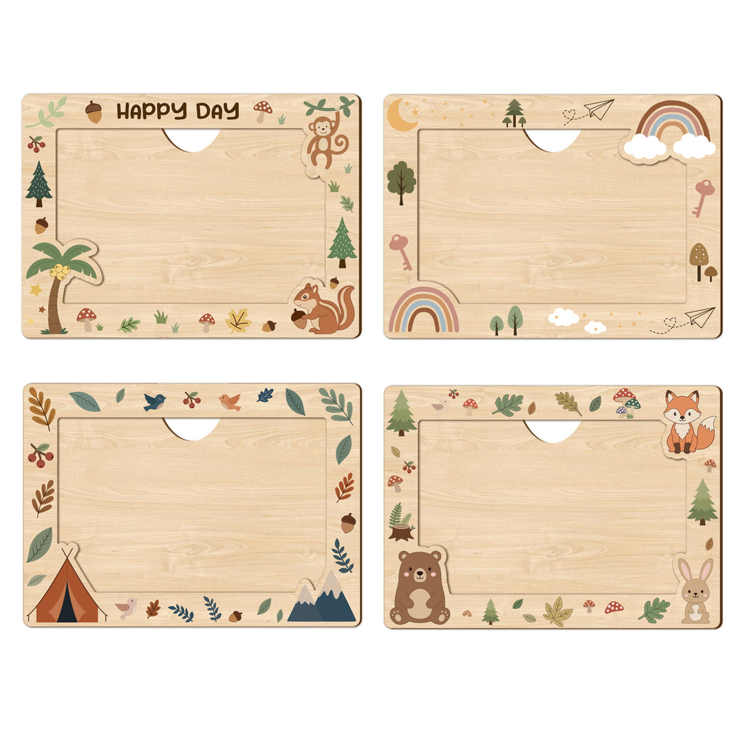 Photo Frames for Growth Chart (Set of 4)