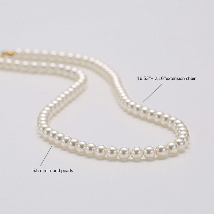 First Pearl Necklace for Baby or Girl