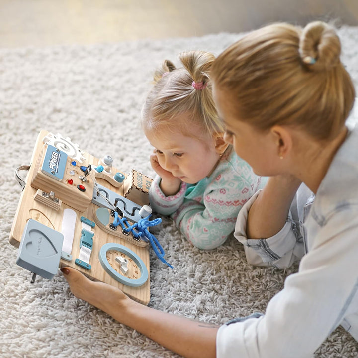 Montessori Busy Board for Toddlers