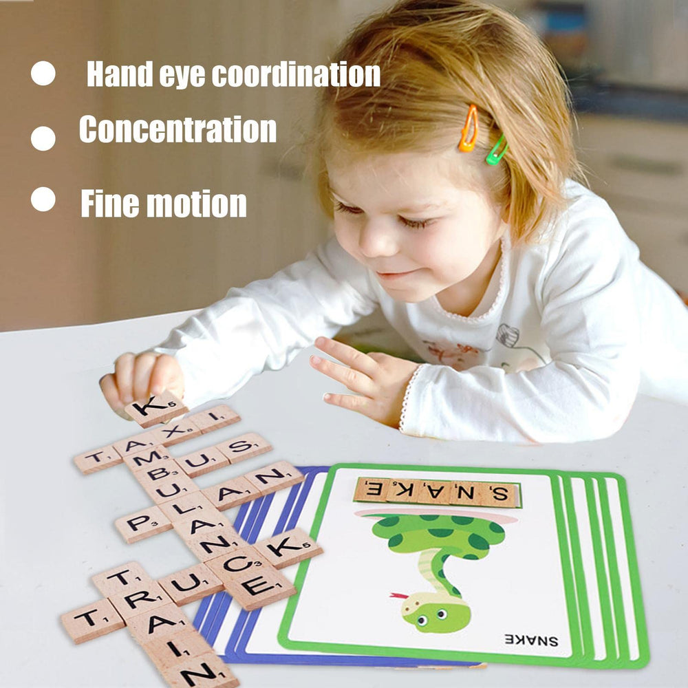 Montessori Spelling Games - Letter Matching Games for Kids