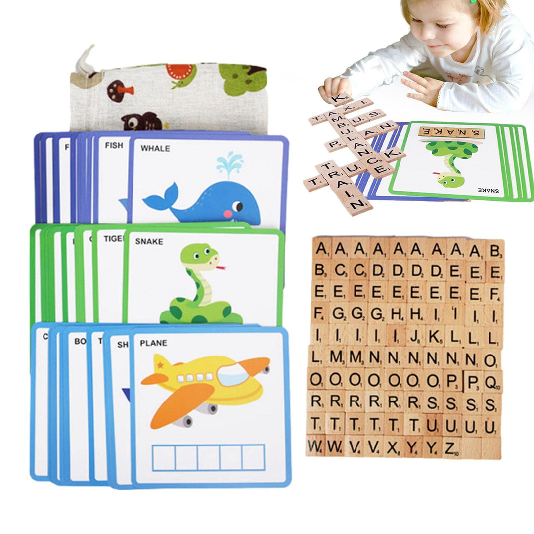 Montessori Spelling Games - Letter Matching Games for Kids