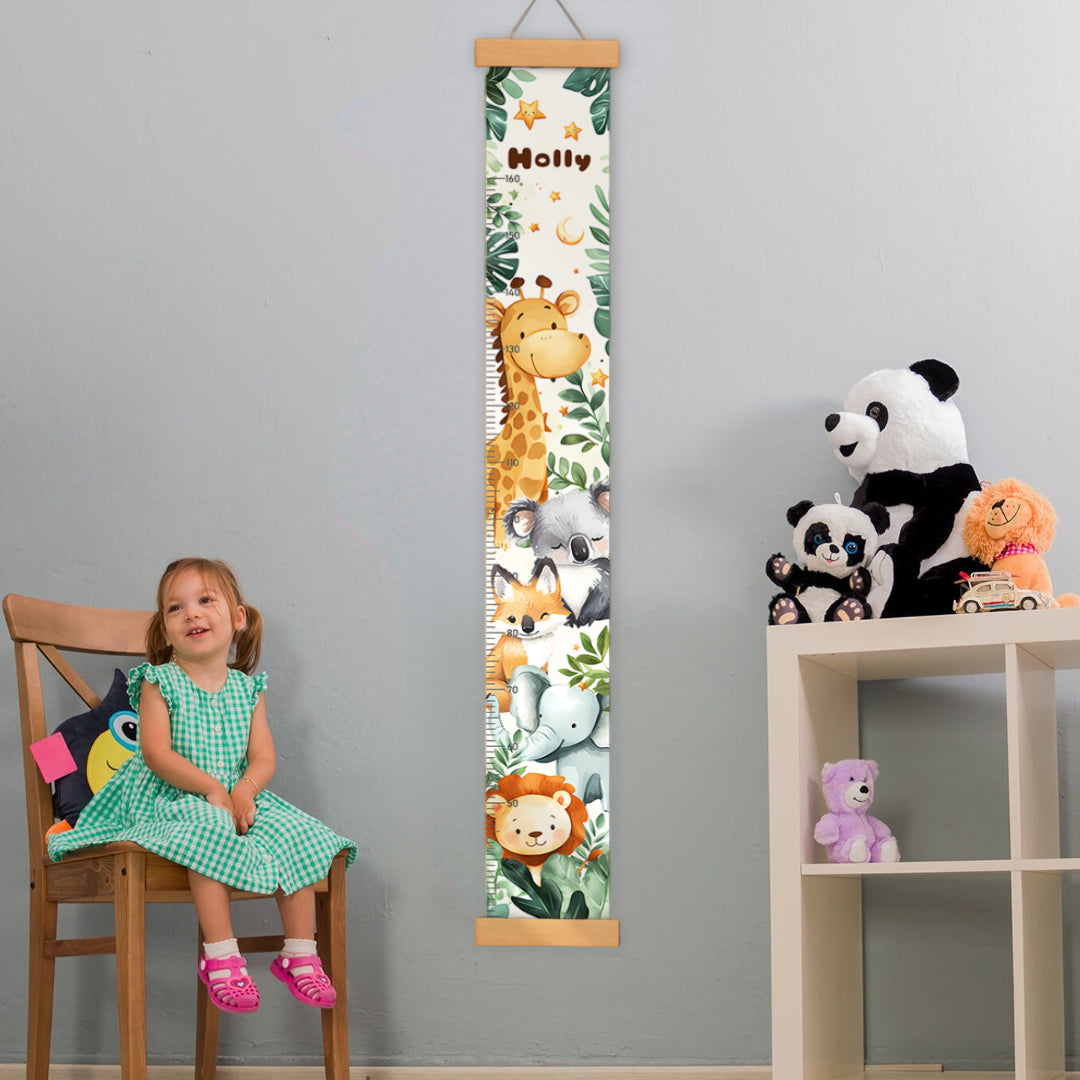 Wooden Hanging Height Rulers