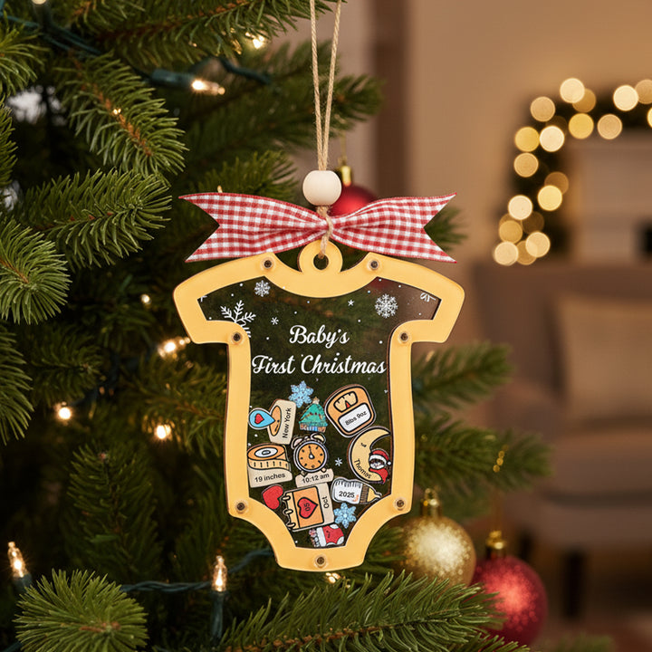 Personalized Baby’s Christmas Ornament