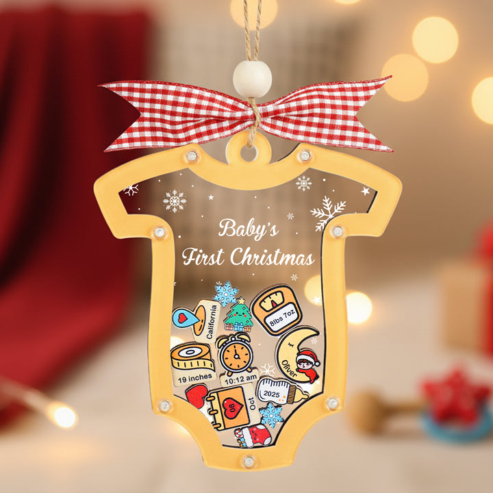 Personalized Baby’s Christmas Ornament