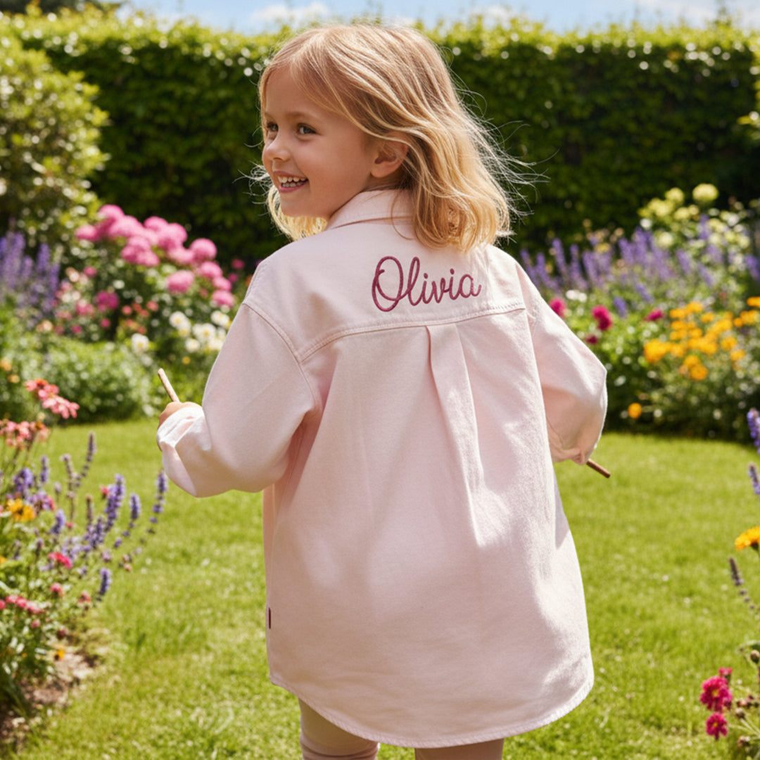 Personalized Embroidered Name Shirt for Kids