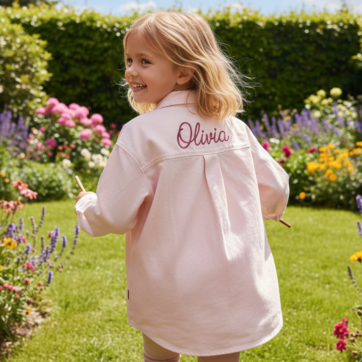 Personalized Embroidered Name Shirt for Kids