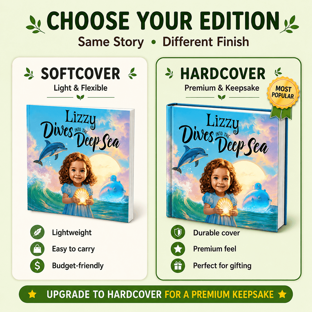 Personalized Ocean Adventure Story Book Woodemon