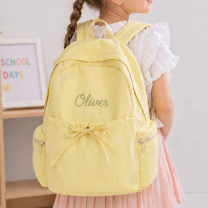 Personalized Kids School Backpack with Embroidered Name sokidsun