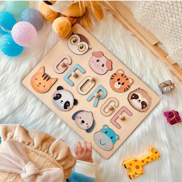 Best Seller Wooden Name Puzzle