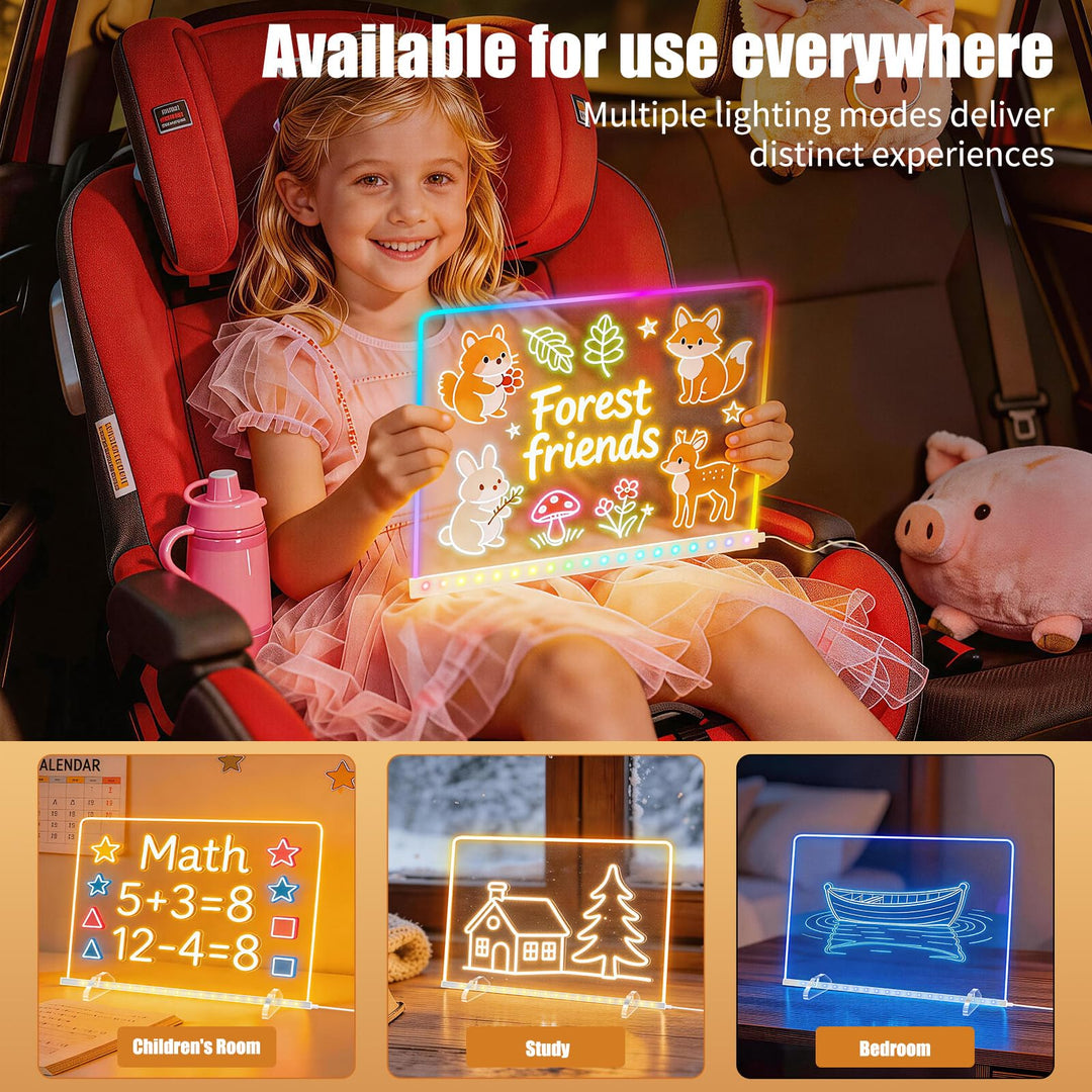 LED Drawing Board for Kids