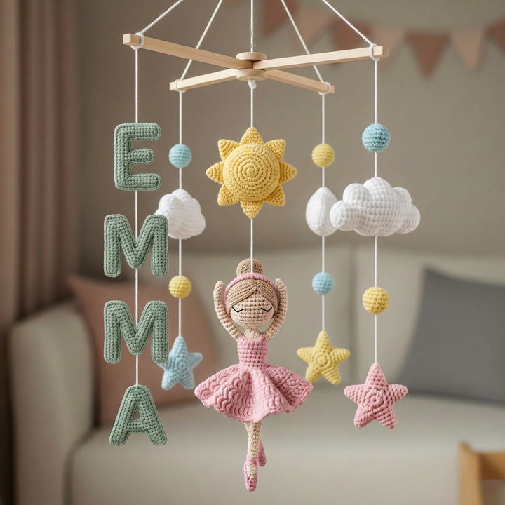 Personalized Nursery Baby Mobile