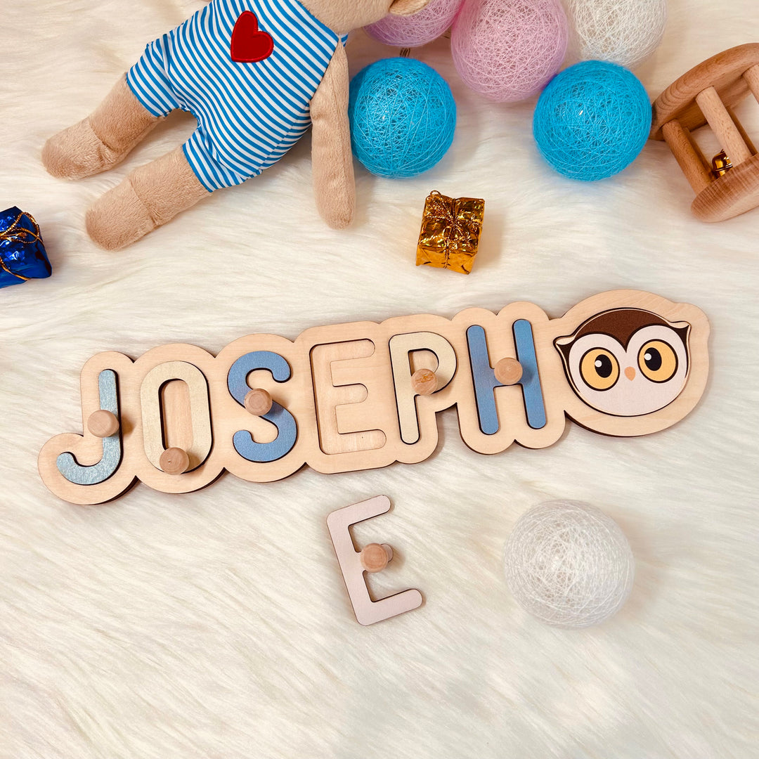 Wooden Name Puzzle For Baby