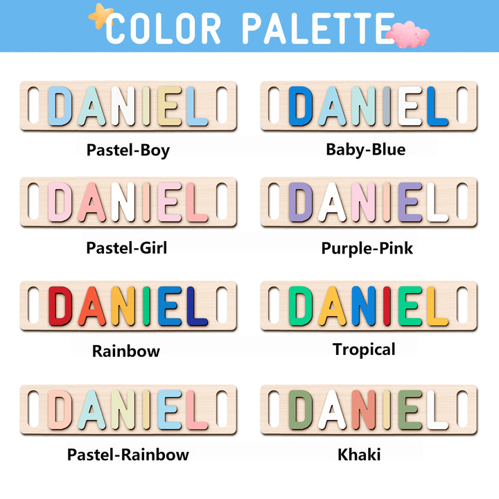 Letter Color Options