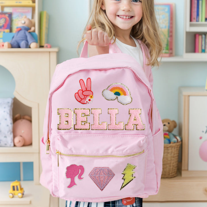 Personalized Kids Backpack, Kids School Bag, Custom Name Toddler Backpack