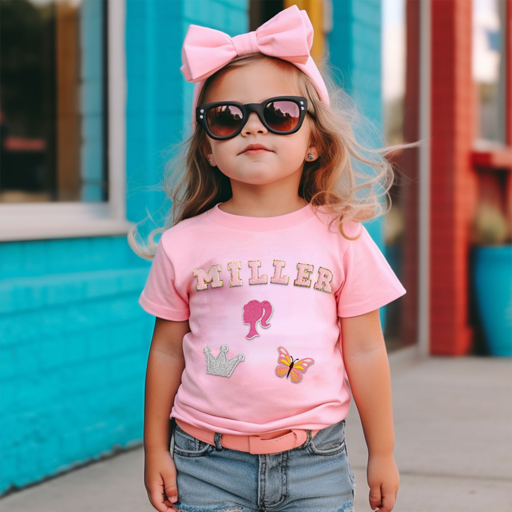 Personalized Patch T-shirt for Kids