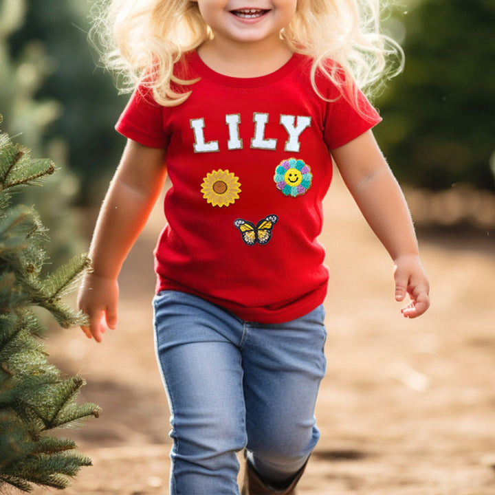 Personalized Patch T-shirt for Kids