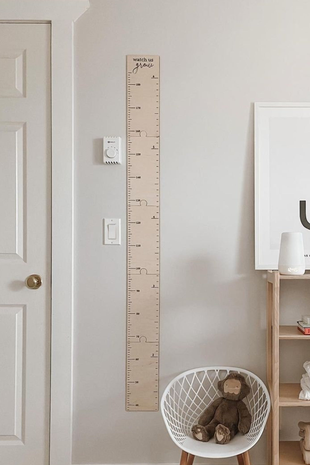 Personalized Wooden Baby Growth Height Chart