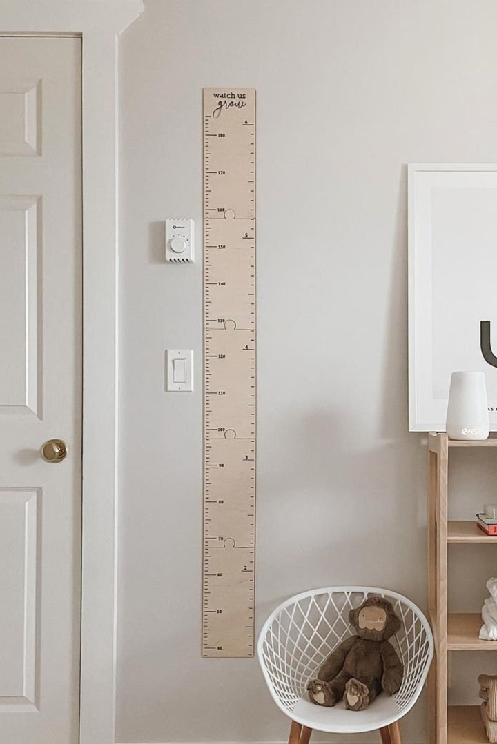 Personalized Wooden Baby Growth Height Chart