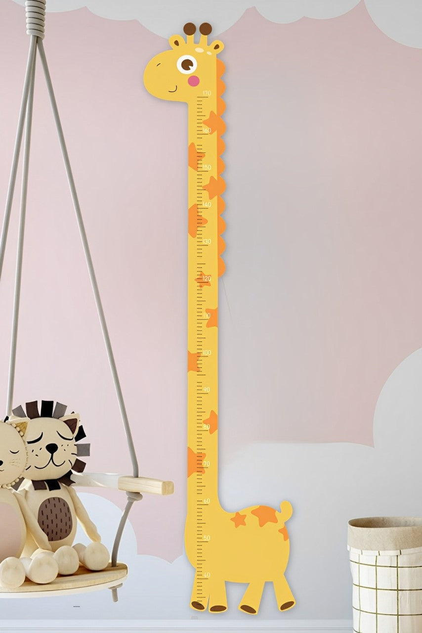 Personalized Wooden Giraffe Growth Chart Ruler