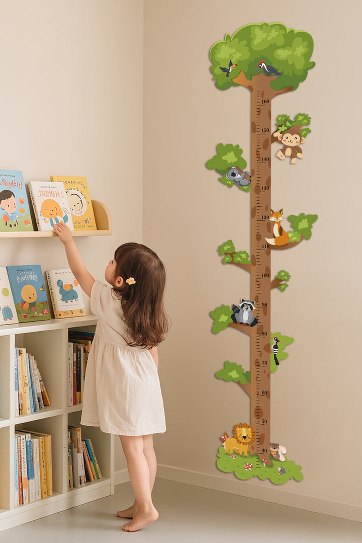 Cool Tree Ruler Growth Chart Rulers - Wooden, Hanging & Animal Styles for Kids – Woodemon