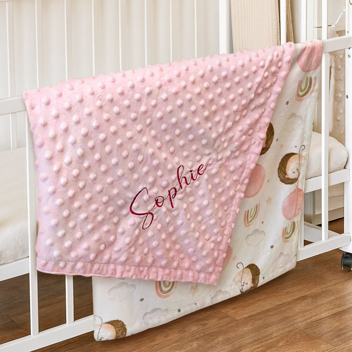 Personalized Baby Plush and Cozy Name Blanket