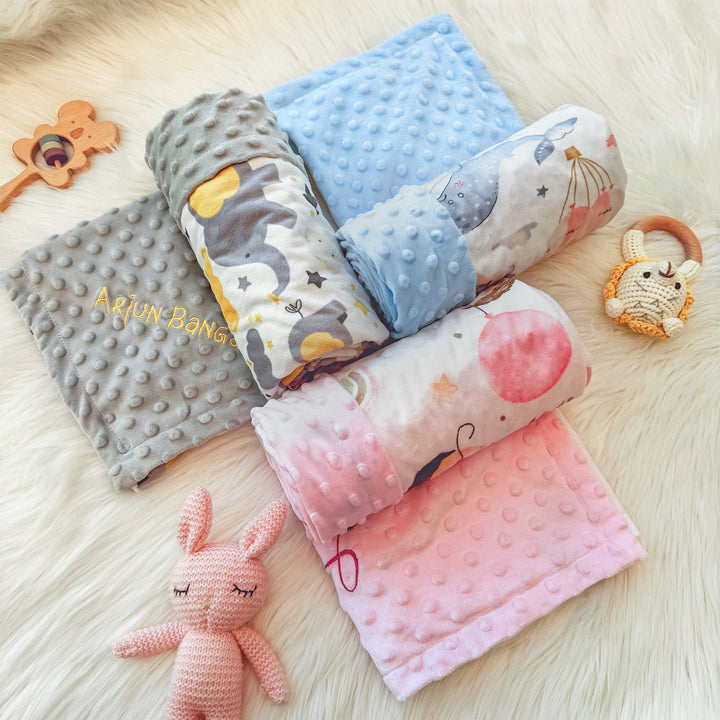 Personalized Baby Plush and Cozy Name Blanket