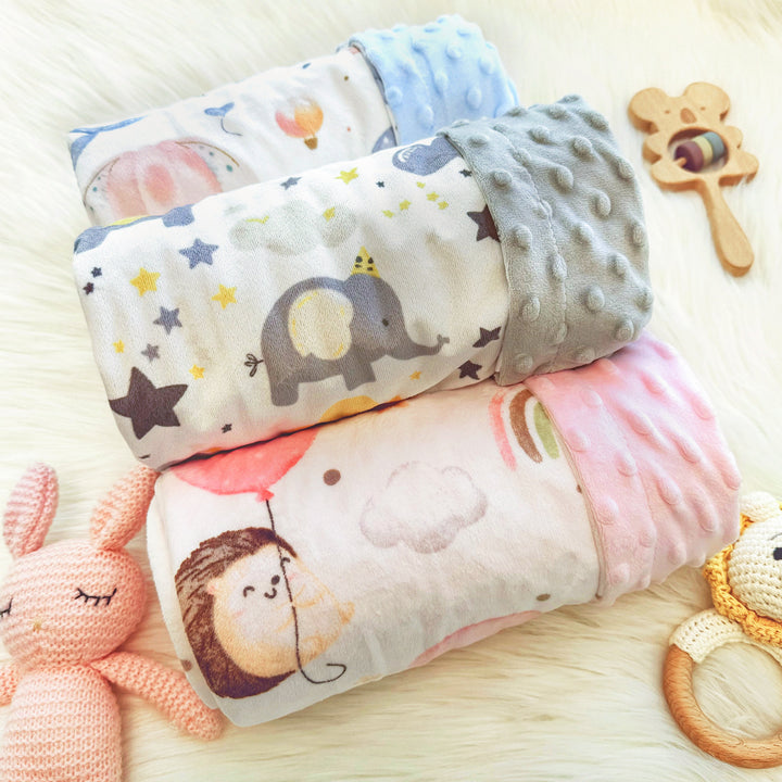Personalized Baby Plush and Cozy Name Blanket
