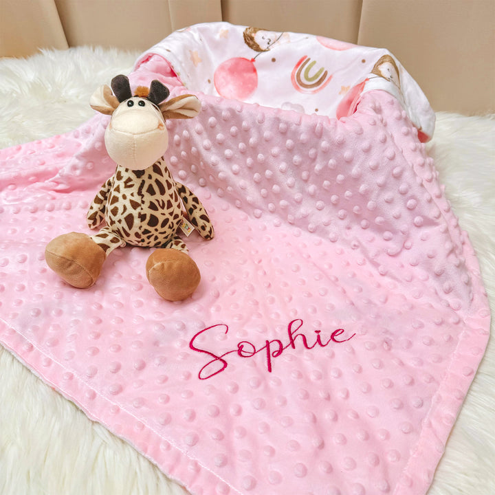 Personalized Baby Plush and Cozy Name Blanket