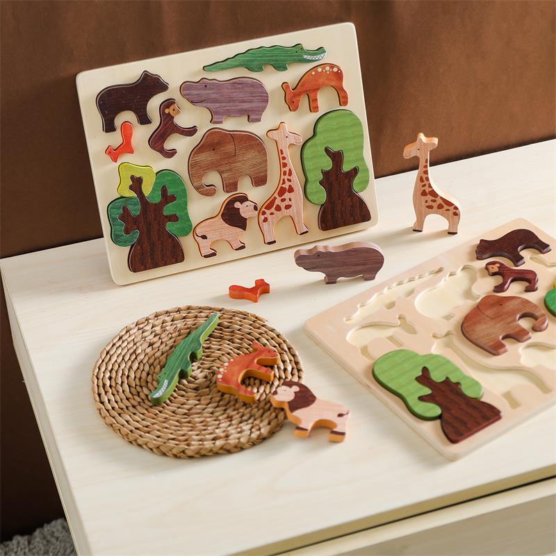 Wooden Forest Animal Puzzle