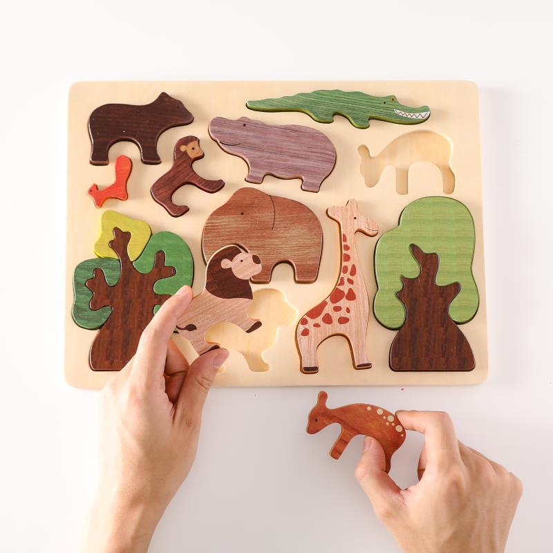 Wooden Forest Animal Puzzle