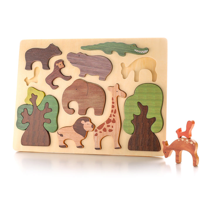 Wooden Forest Animal Puzzle