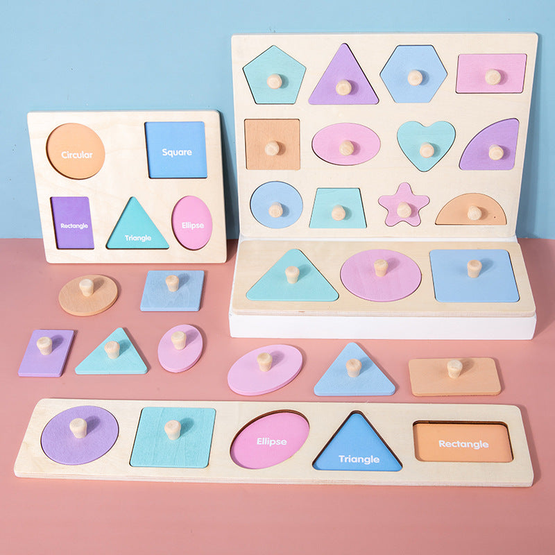 Wooden Magnetic Shape Educational Puzzle