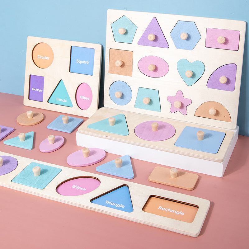 Wooden Magnetic Shape Educational Puzzle