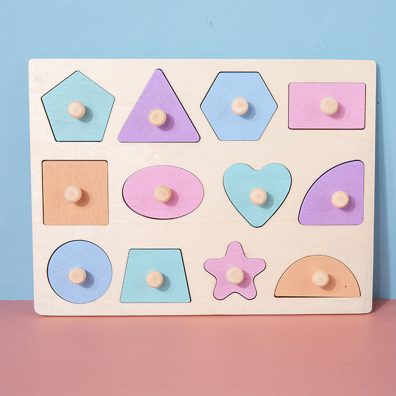 Wooden Magnetic Shape Educational Puzzle