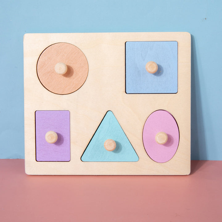 Wooden Magnetic Shape Educational Puzzle