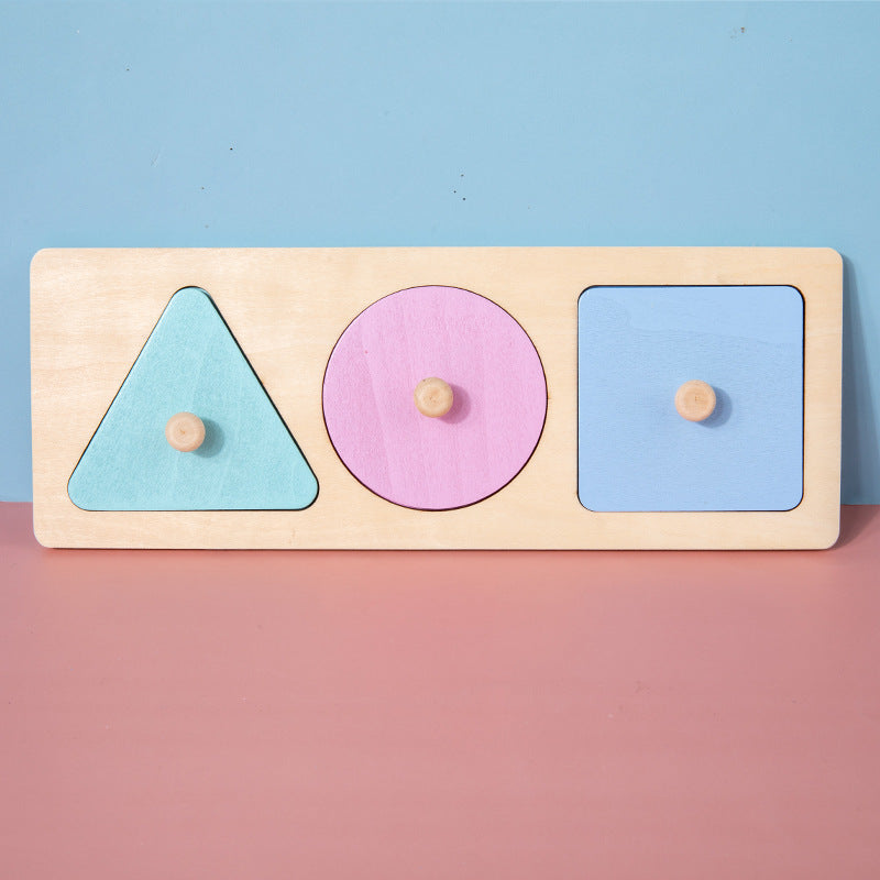 Wooden Magnetic Shape Educational Puzzle