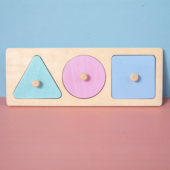 Wooden Magnetic Shape Educational Puzzle