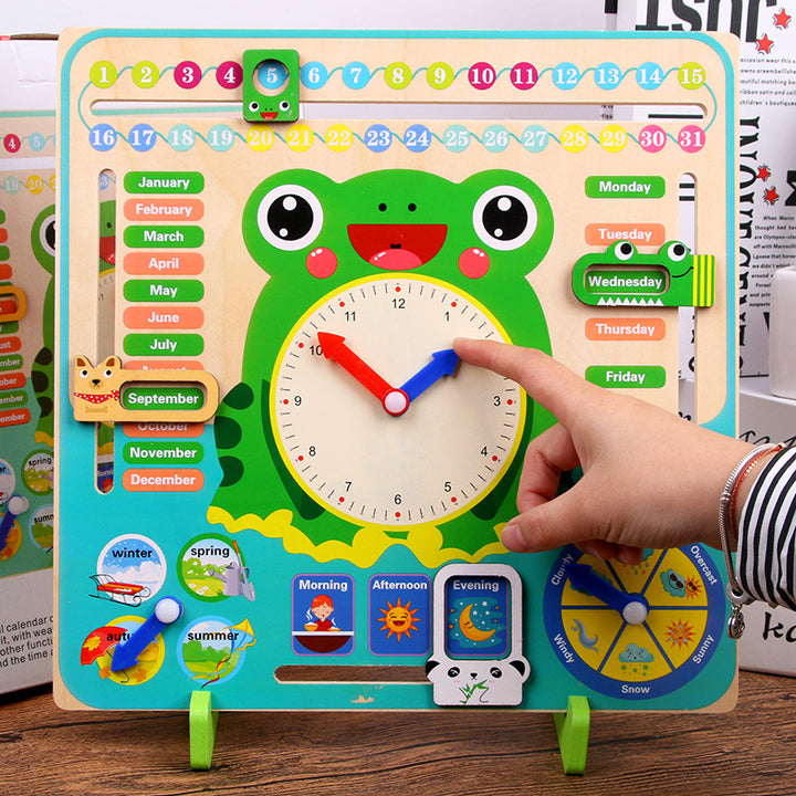 Calendar Clock Children's Early Learning Toys