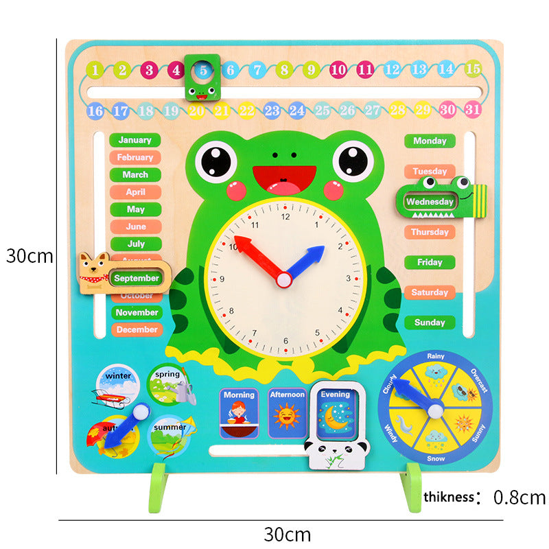 Calendar Clock Children's Early Learning Toys