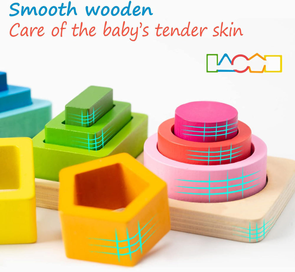 Wooden Sorting & Stacking Toys