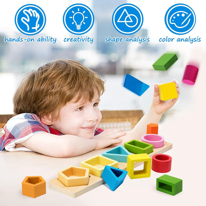 Wooden Sorting & Stacking Toys