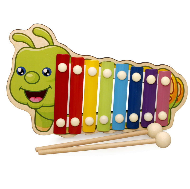 Baby Octave Xylophone Music Nurturing Hand Knocker Toys