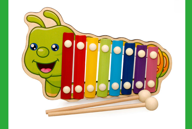 Baby Octave Xylophone Music Nurturing Hand Knocker Toys