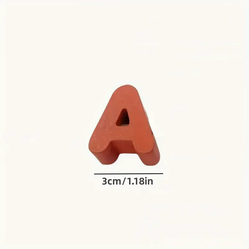 26pcs Letter Beads - Letter Shape Puzzle